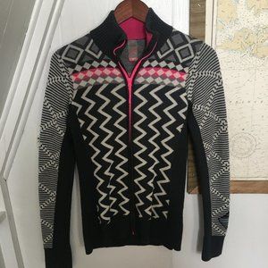 100% Wool Kari Traa Zip-Up